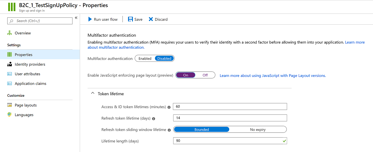 Screenshot der Seite 