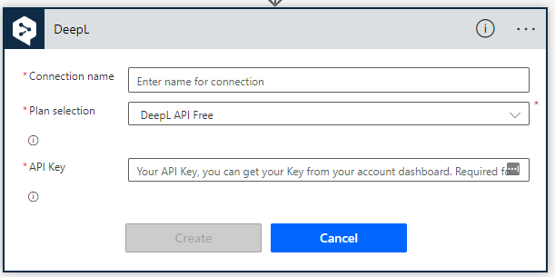Vista de configuración inicial