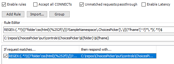Regla de AutoResponder.