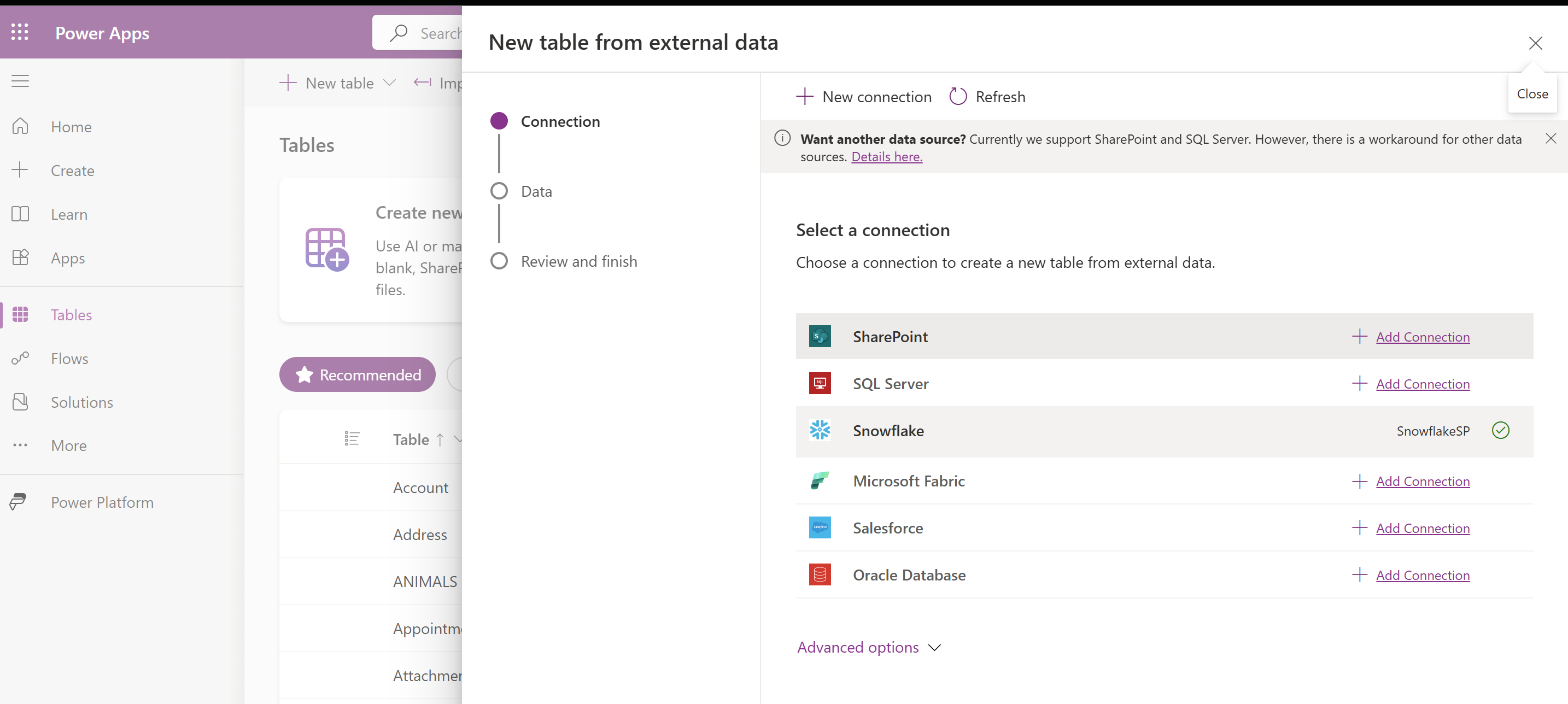 errore di connessione
