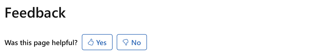Screenshot del feedback dell'articolo.