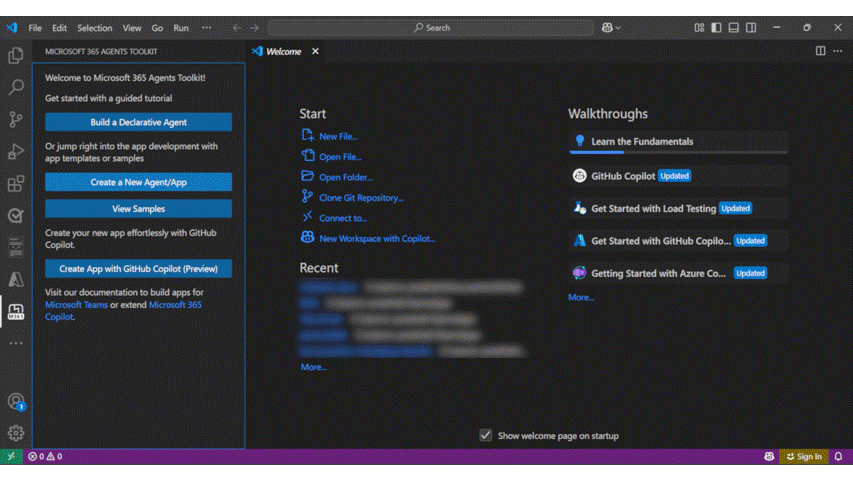 グラフィカルな表現は、Teams アプリを作成する手順を示しています。