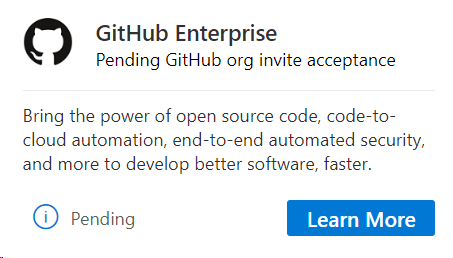 GitHub Enterprise で保留中になっている招待の承諾